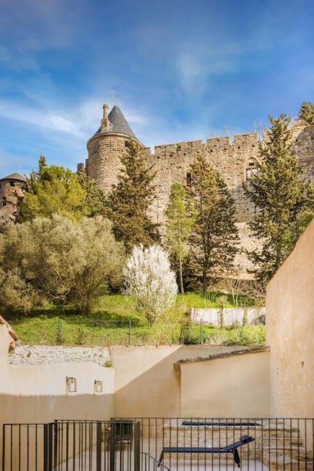Longue Vie A La Reine - Piscine - Chateau Carcassonne Zewnętrze zdjęcie