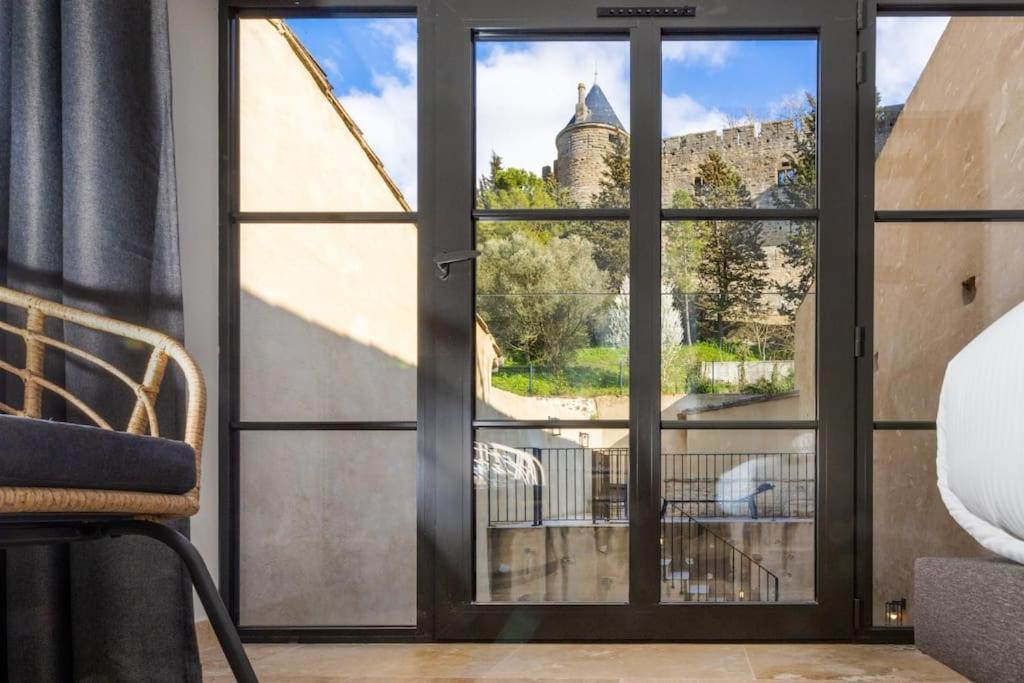 Longue Vie A La Reine - Piscine - Chateau Carcassonne Zewnętrze zdjęcie